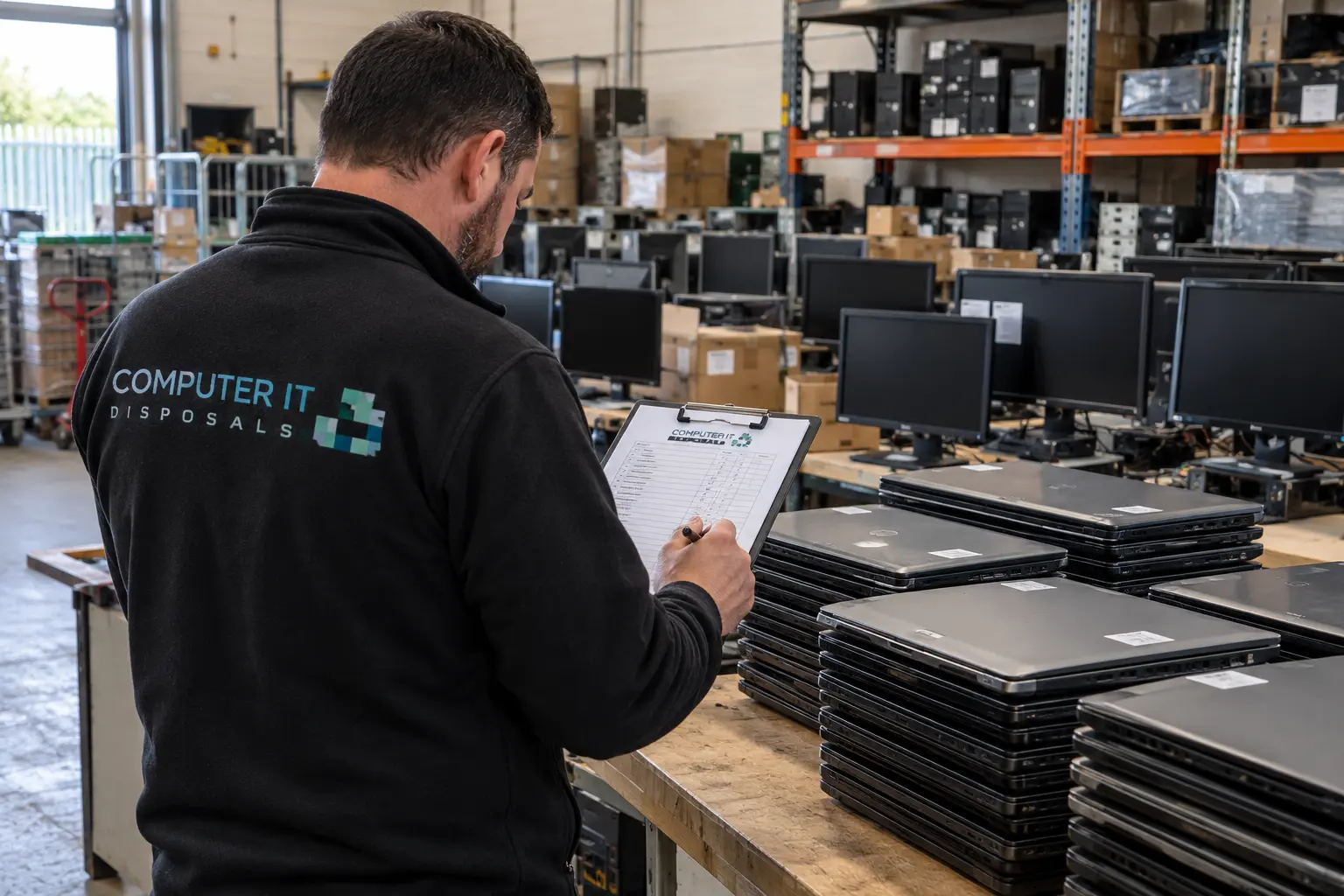 IT Disposal Warehouse Inventory Check