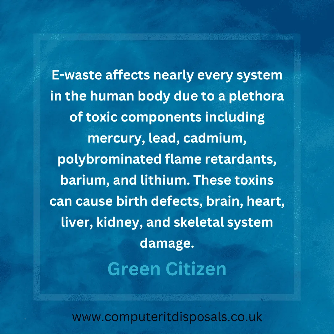E-Waste Recycling Effects