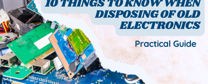 disposing of old electronics