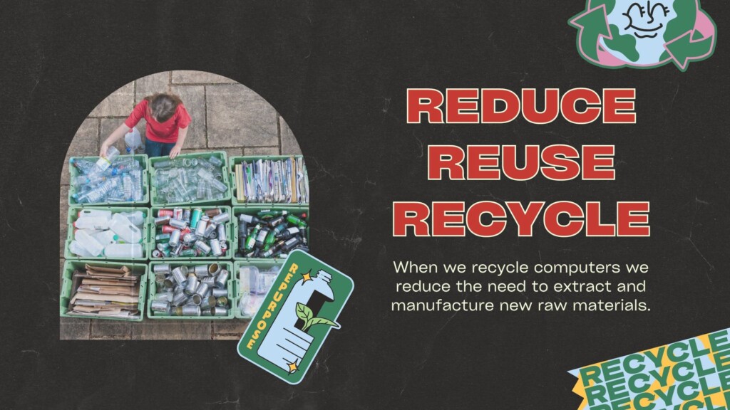 e-waste disposal methods Reduce , Reuse , Recycle