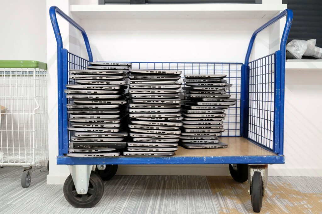 Corporate Laptop Recycling Collection