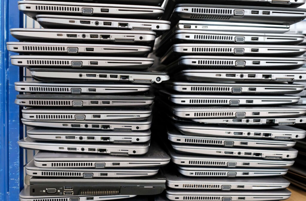 corporate bulk laptops recycling