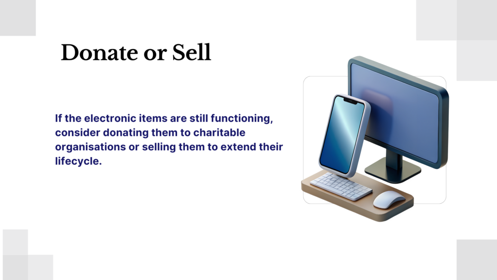 Donate or sell Corporate E-waste Recycling