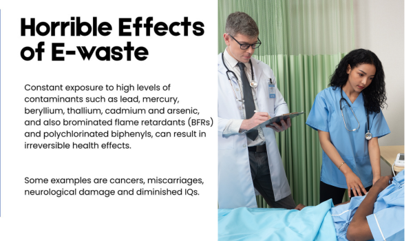 effects of e waste on human health