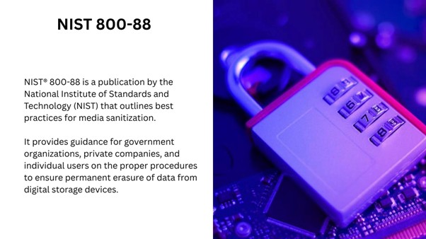 NIST 800-88 media sanitisation