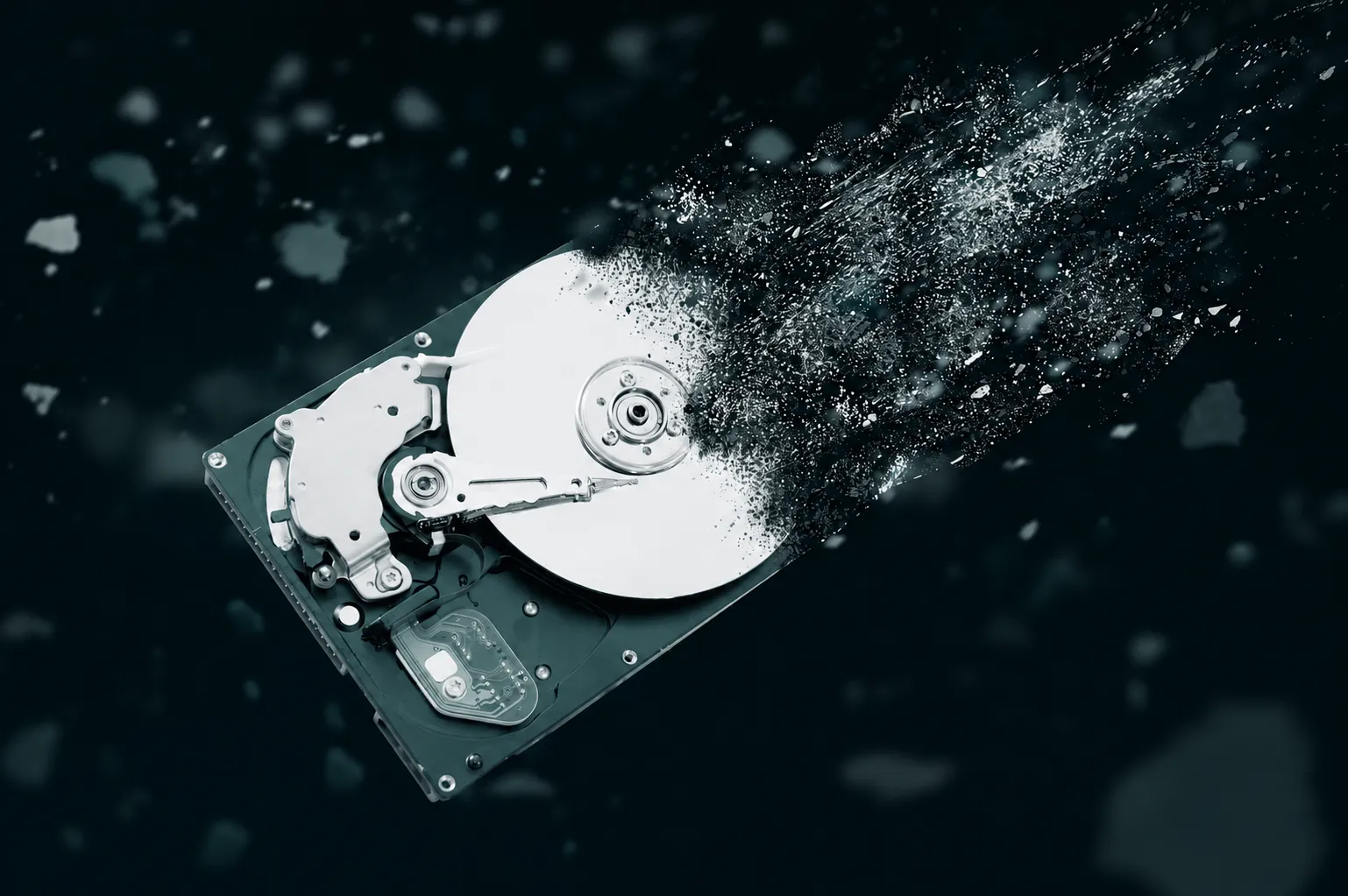 Hard drive destruction and shredding