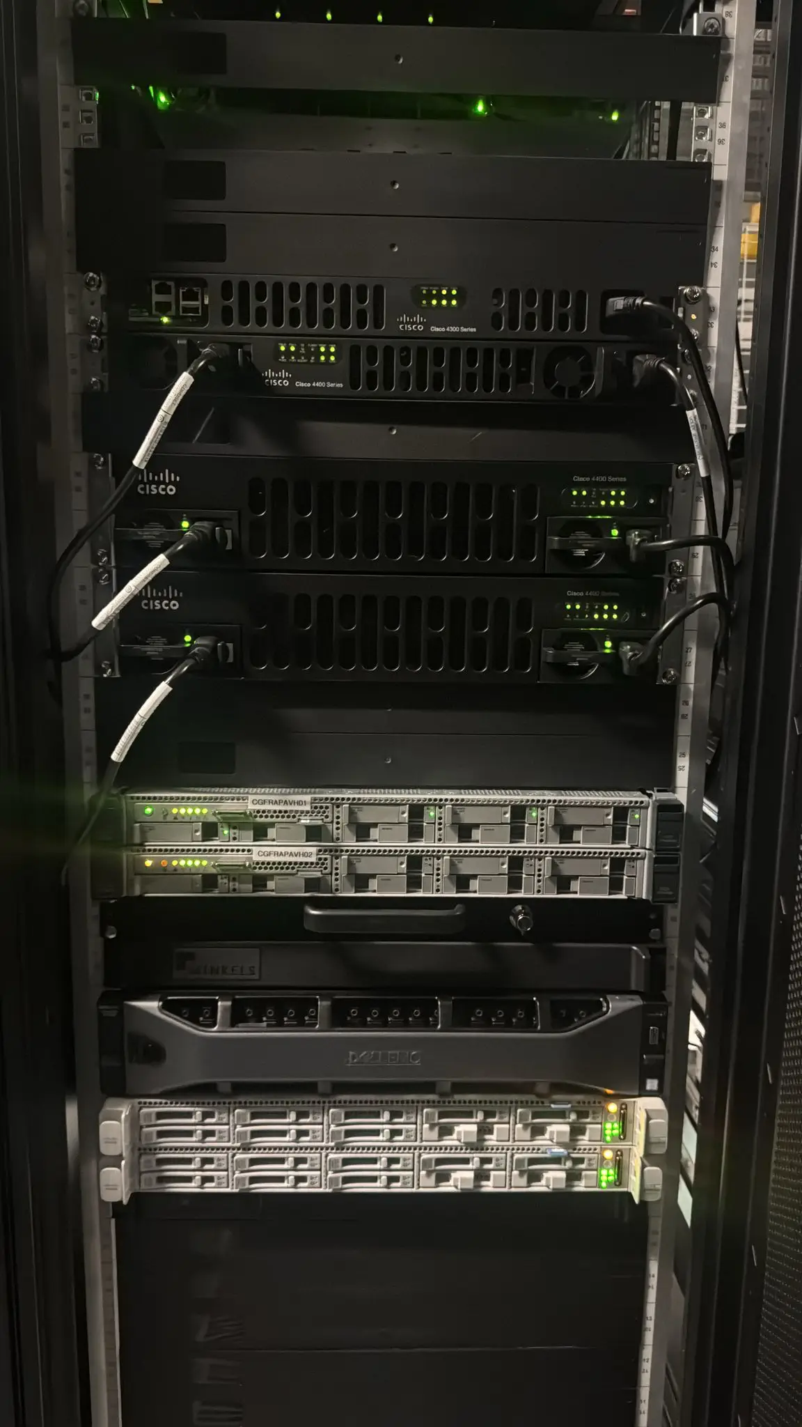On-site hard drive destruction during a data centre decommission